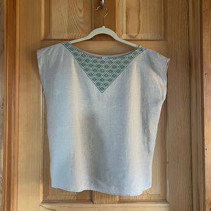 Fábrica Social linen tunic, size L